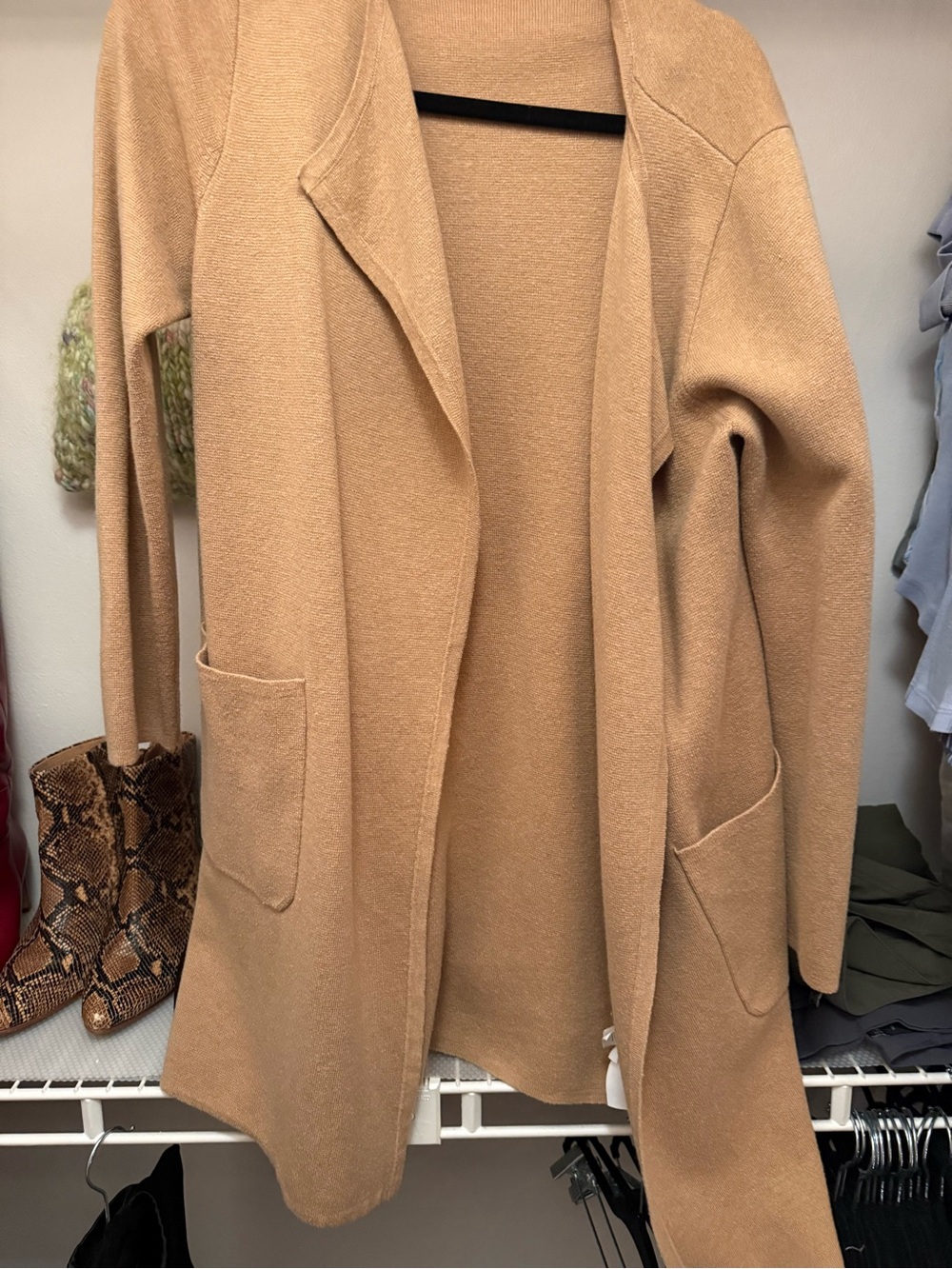 J crew sweater blazer